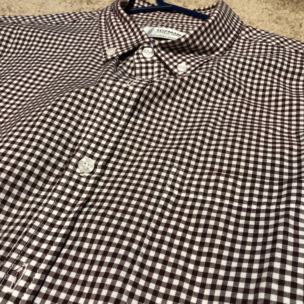 Casual Bottom Down Brown Pattern